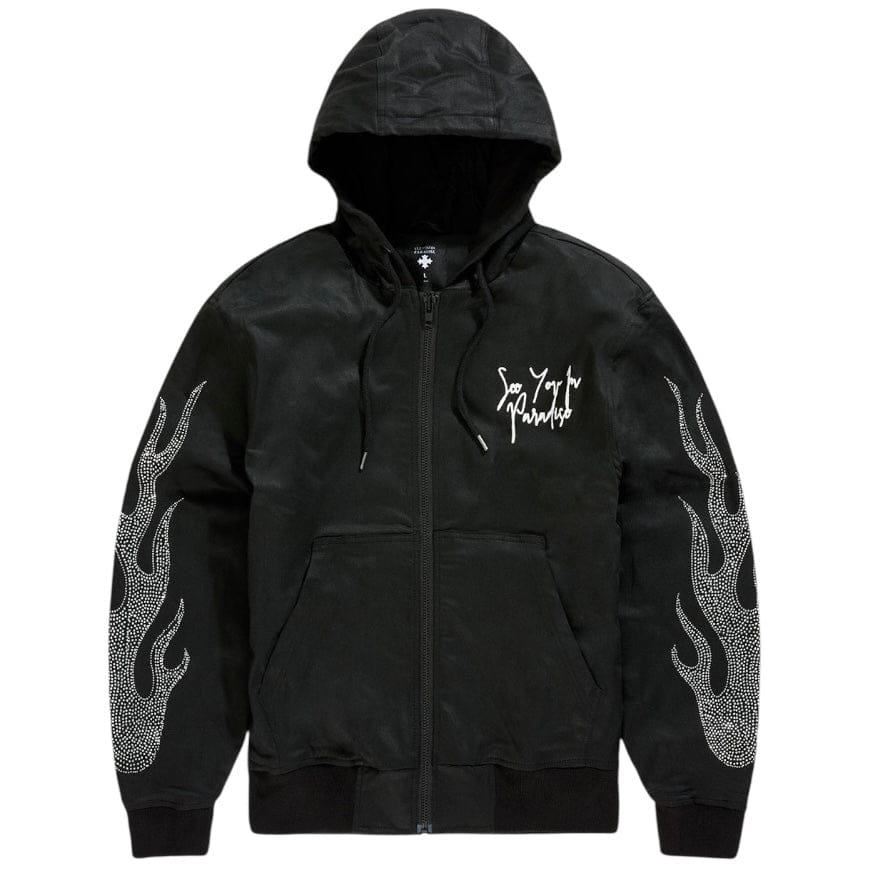 See You In Paradise Eternal Flame Hooded Work Jacket (Black) 91669A - Image 4