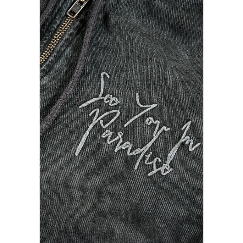 See You In Paradise Eternal Flame Hooded Work Jacket (Vint. Charcoal) 91669 - Image 6