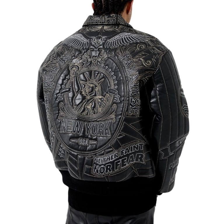 See You In Paradise Liberty Bomber Jacket (Black) 91682 - Image 2