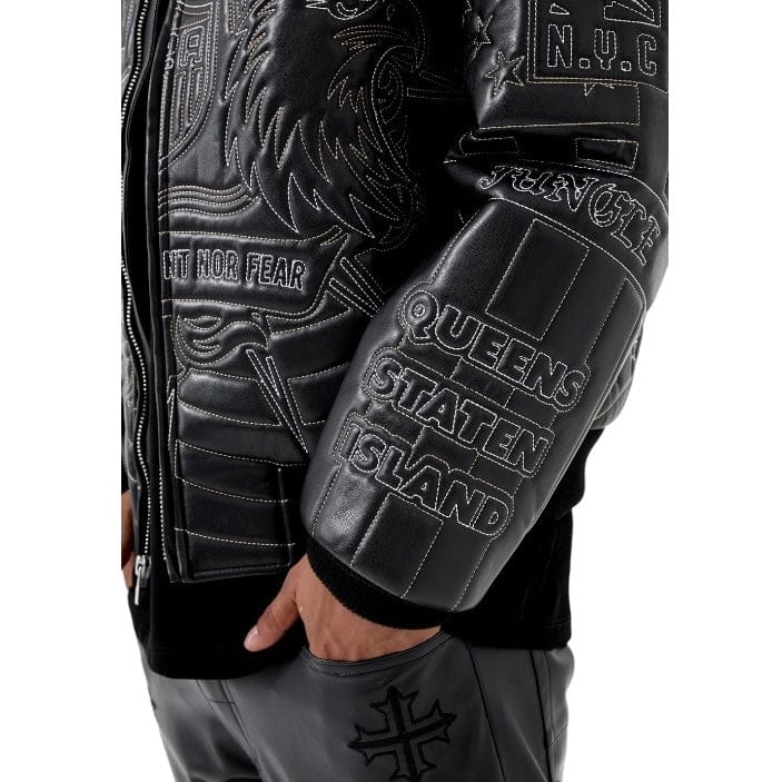 See You In Paradise Liberty Bomber Jacket (Black) 91682 - Image 4