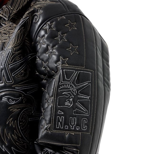 See You In Paradise Liberty Bomber Jacket (Black) 91682 - Image 5