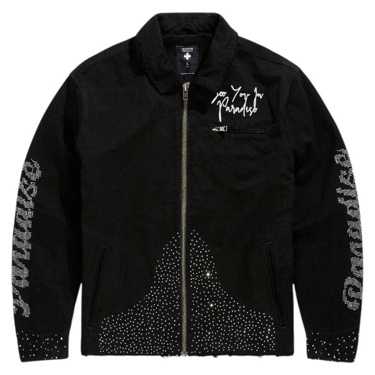 See You In Paradise Lucid Dreams Work Jacket (Jet Black) 91671 - Image 3