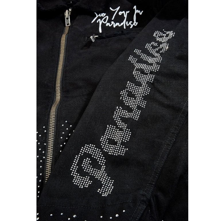 See You In Paradise Lucid Dreams Work Jacket (Jet Black) 91671 - Image 6