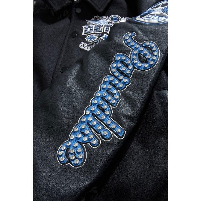 See You In Paradise Motor City Varsity Jacket (Black) 91745 - Image 6