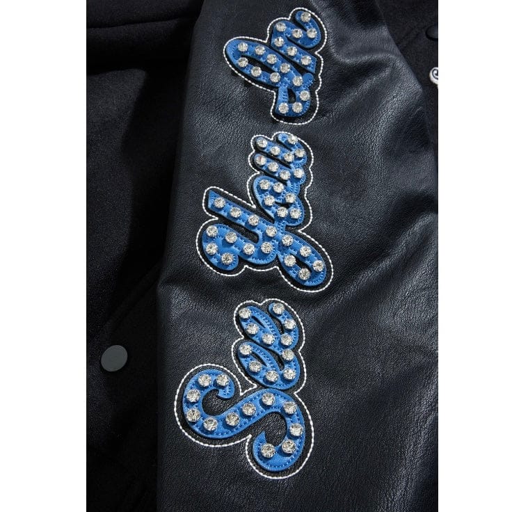 See You In Paradise Motor City Varsity Jacket (Black) 91745 - Image 7