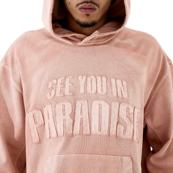 See You In Paradise Oasis Washed Pullover Hoodie (Dirty Rose) 8864H - Image 2