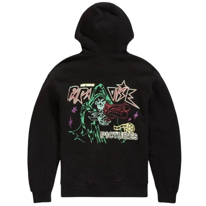 See You In Paradise Pictures Zip Up Hoodie (Black) 8262H - Image 5