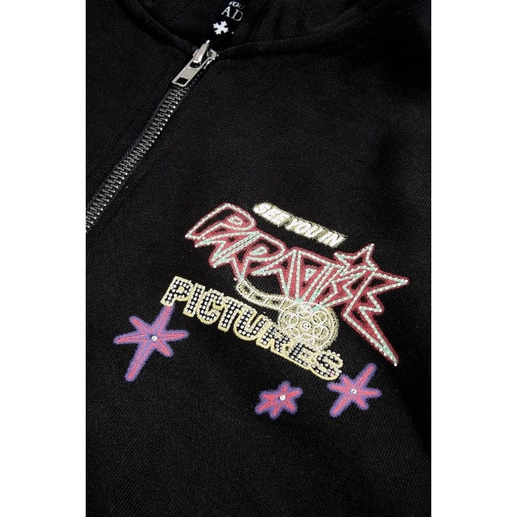 See You In Paradise Pictures Zip Up Hoodie (Black) 8262H - Image 6