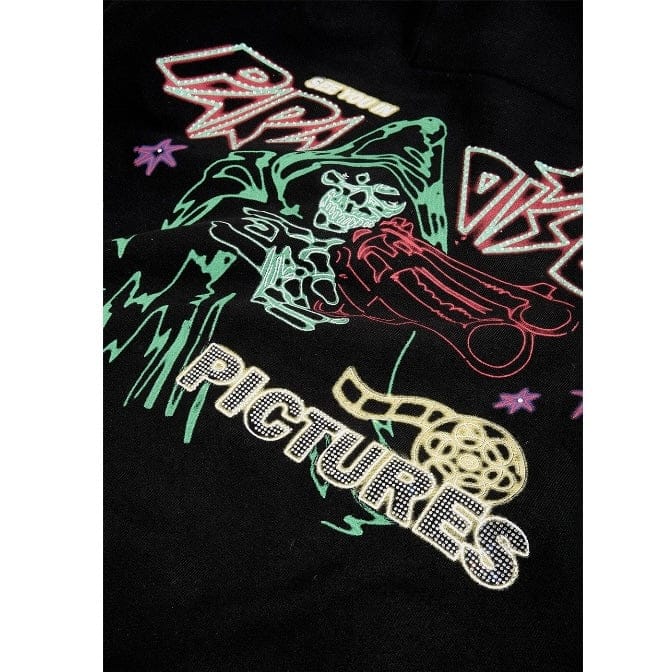 See You In Paradise Pictures Zip Up Hoodie (Black) 8262H - Image 7