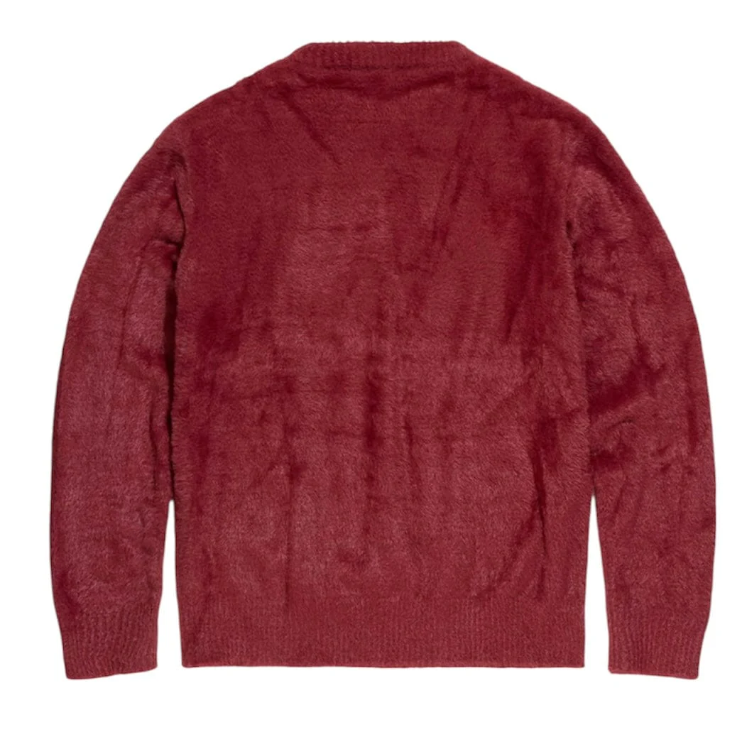 See You In Paradise Plush Crewneck Sweater (Burgundy) 3992 - Image 4