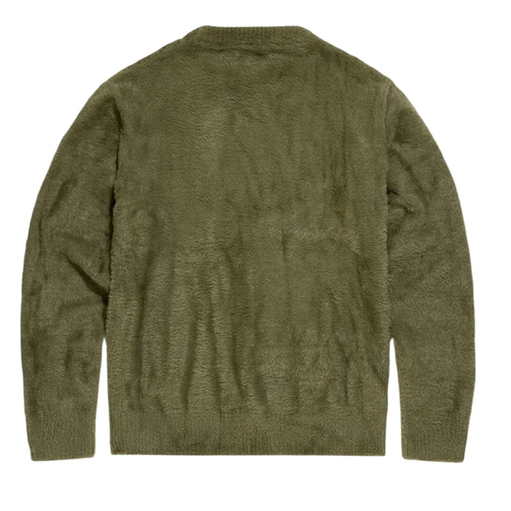 See You In Paradise Plush Crewneck Sweater (Olive) 3992 - Image 3