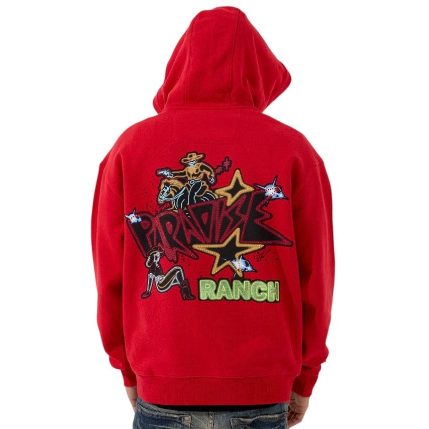 See You In Paradise Ranch Pullover Hoodie (Red) 8263H - Image 2