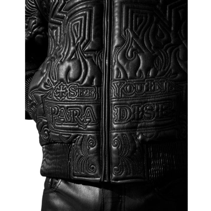 See You In Paradise Sinister Bomber Jacket (Black) 91666 - Image 4