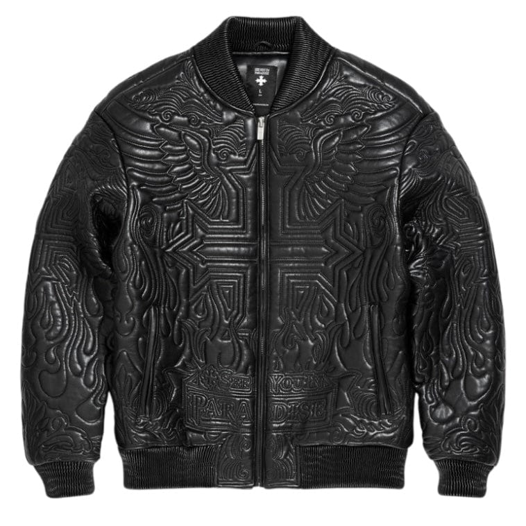 See You In Paradise Sinister Bomber Jacket (Black) 91666 - Image 5