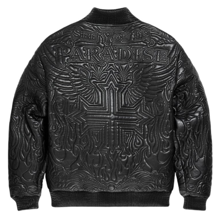 See You In Paradise Sinister Bomber Jacket (Black) 91666 - Image 7