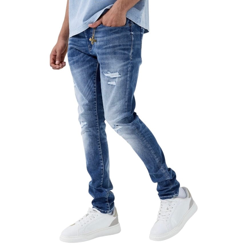 See You In Paradise Slim Taper Humility Denim (Aged Wash) JSP200 - Image 2
