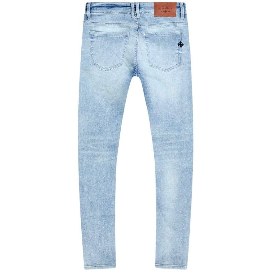 See You In Paradise Slim Taper Humility Denim (Sky Blue) JSP200 - Image 4