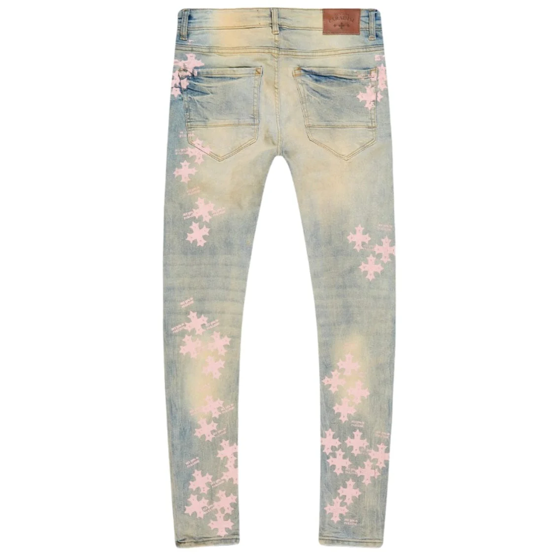 See You In Paradise Slim Taper Paradise Denim (Iced Lager) JS2293 - Image 4