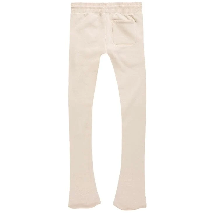 See You In Paradise Stacked Sweatpants (Cream) - Image 3