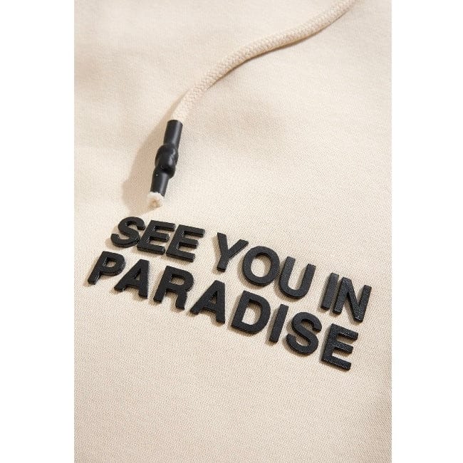 See You In Paradise Stacked Sweatpants (Cream) - Image 4