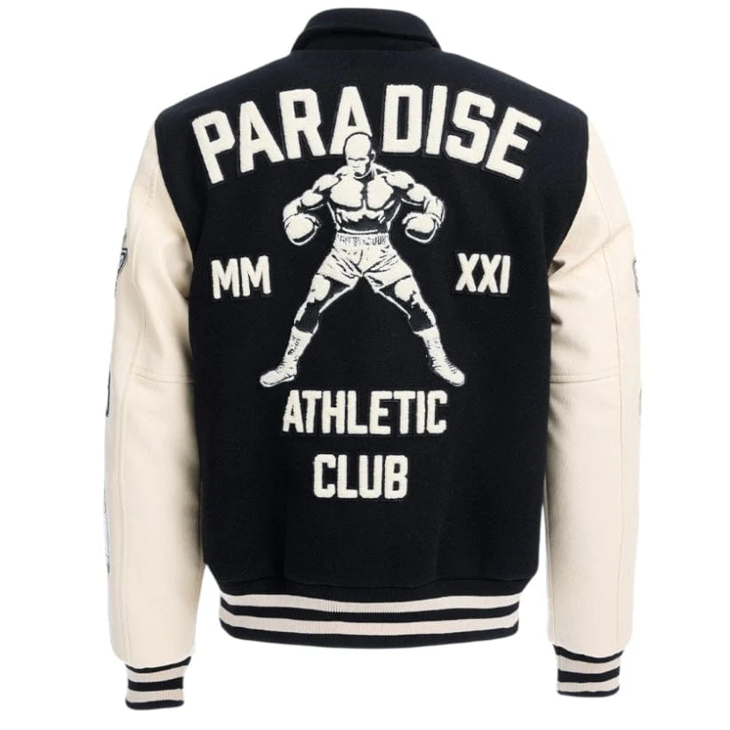 See You In Paradise Team Varsity Jacket (Black) 91700 - Image 6