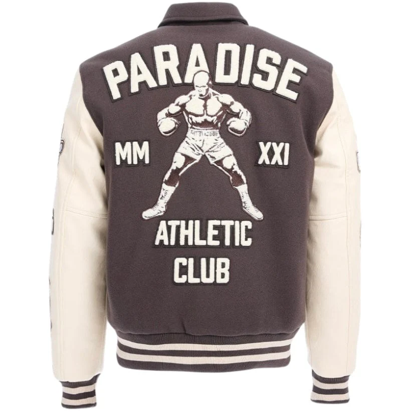 See You In Paradise Team Varsity Jacket (Chocolate) 91700 - Image 7