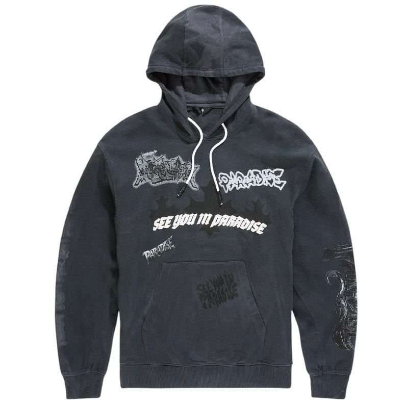See You In Paradise The Reaper Pullover Hoodie (Charcoal) 8641H - Image 3