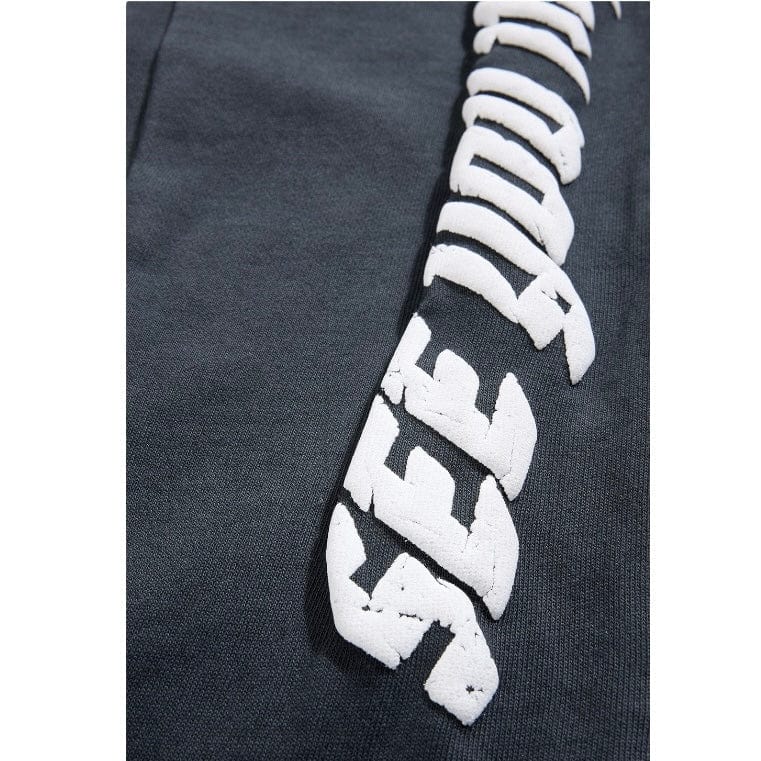 See You In Paradise The Reaper Stacked Sweatpants (Charcoal) 8641L - Image 4