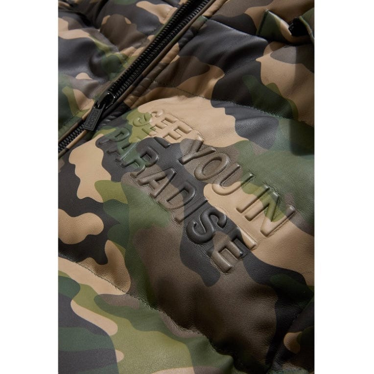 See You In Paradise The Wild One Camo Puffer Jacket (Vintage Camo) 91665C - Image 7