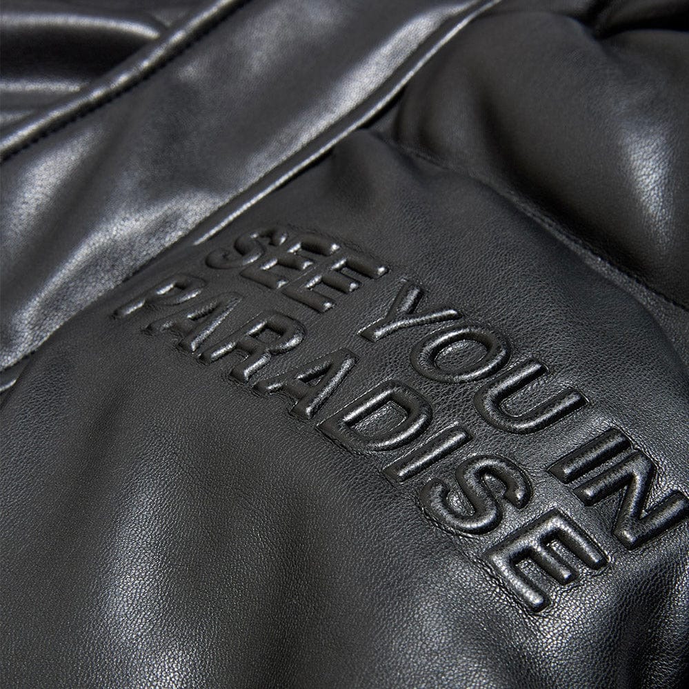 See You In Paradise The Wild One Puffer Vest (Black) 9382V - Image 4