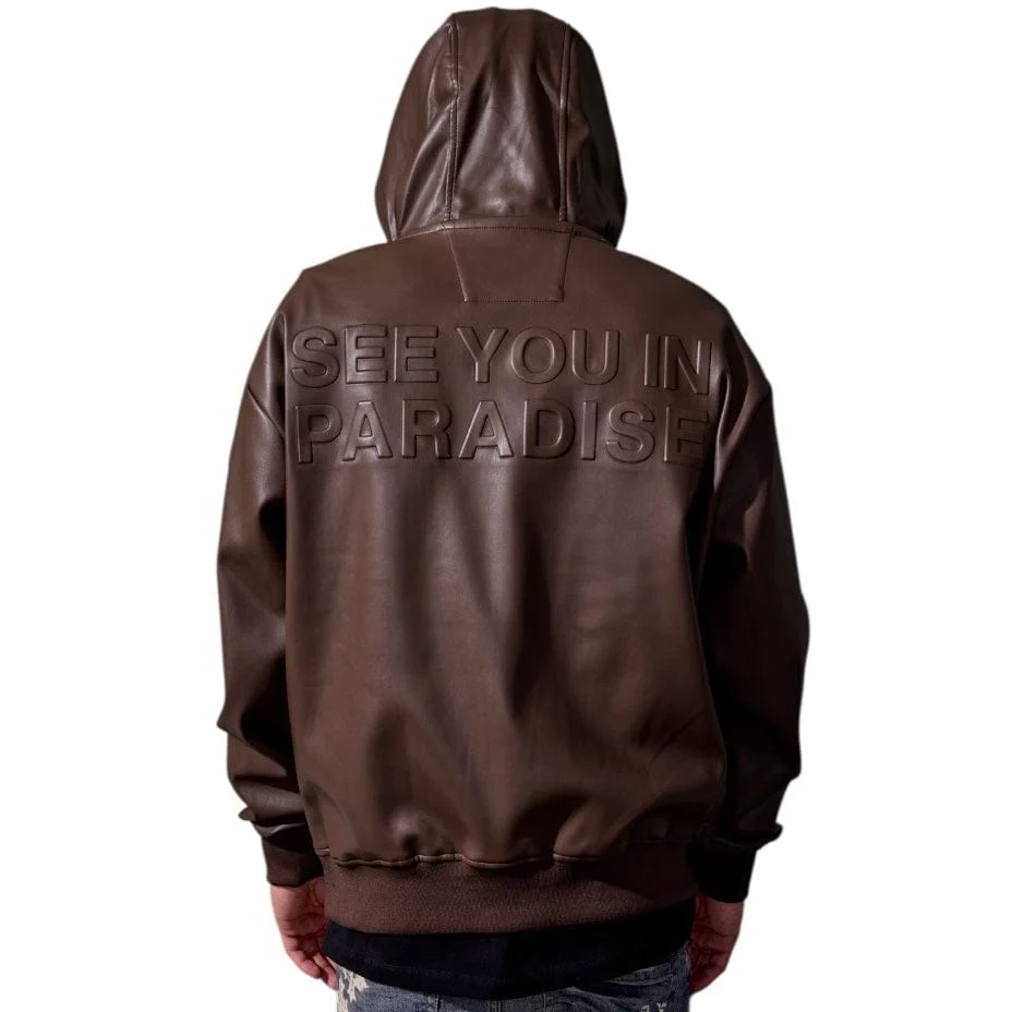 See You In Paradise Thriller Hoodie (Brown) 8560H - Image 2