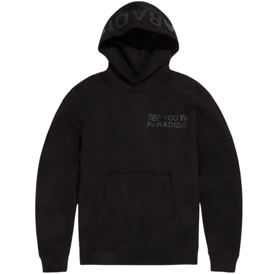 See You In Paradise Tonal Pullover Hoodie (Black) - Image 2