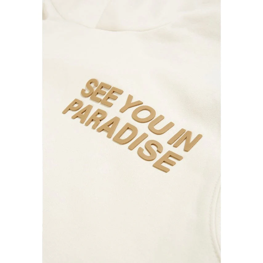 See You In Paradise Tonal Pullover Hoodie (Bone) - Image 4