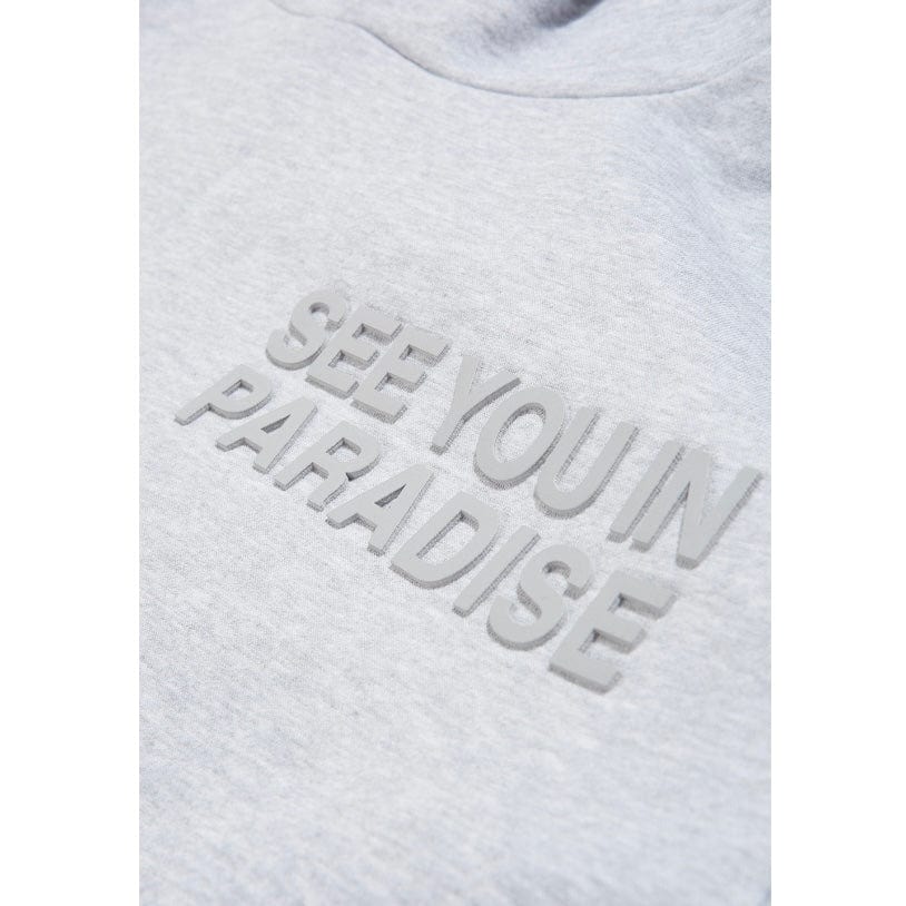 See You In Paradise Tonal Pullover Hoodie (Heather Grey) 8899H - Image 4