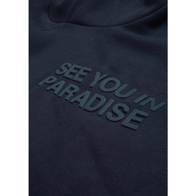 See You In Paradise Tonal Pullover Hoodie (Navy) 8899H - Image 4