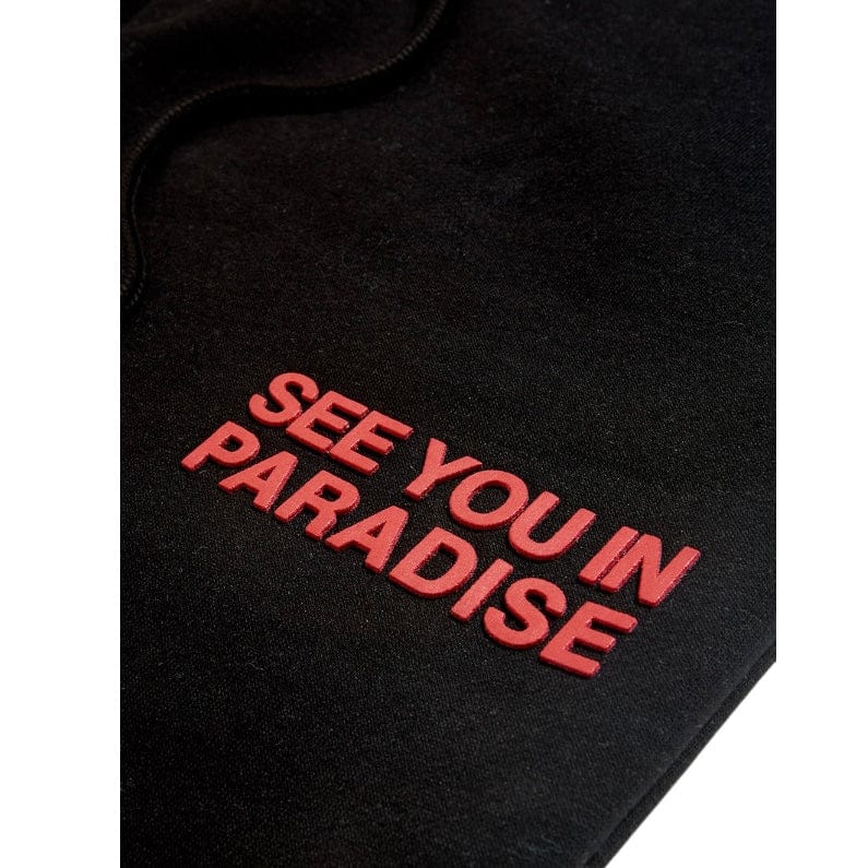 See You In Paradise Tonal Stacked Sweatpants (Crimson) - Image 4