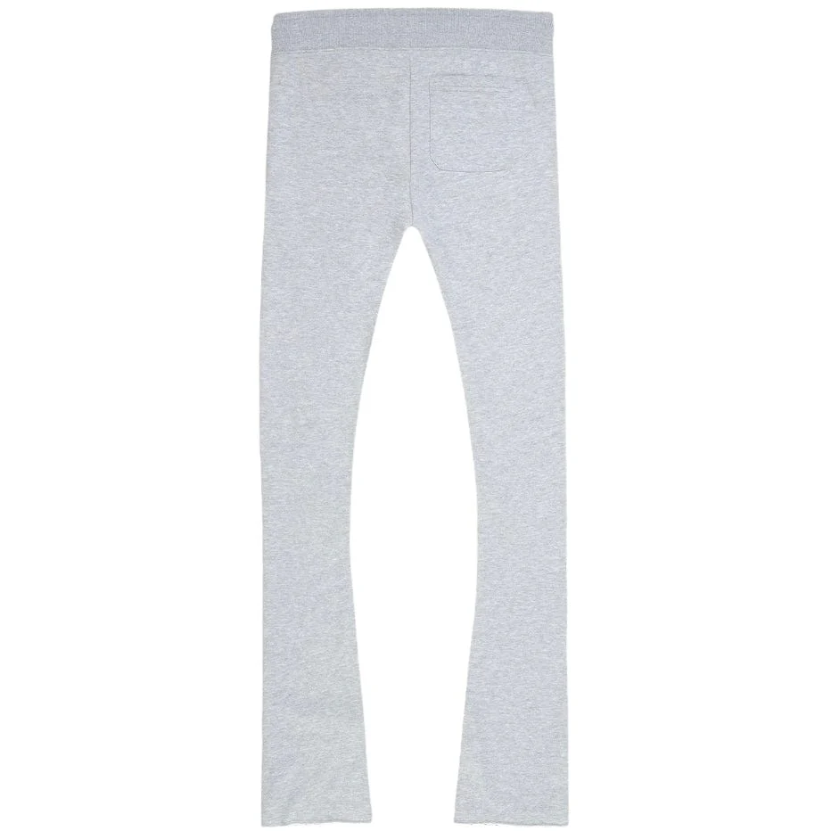 See You In Paradise Tonal Stacked Sweatpants (Heather Grey) - Image 3