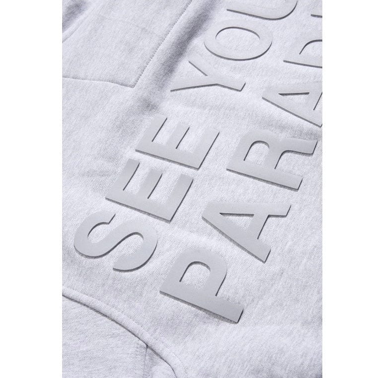 See You In Paradise Tonal Zip Up Hoodie (Heather Grey) 8863H - Image 4