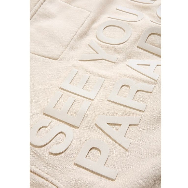 See You In Paradise Tonal Zip Up Hoodie (Taupe Cream) 8863H - Image 4