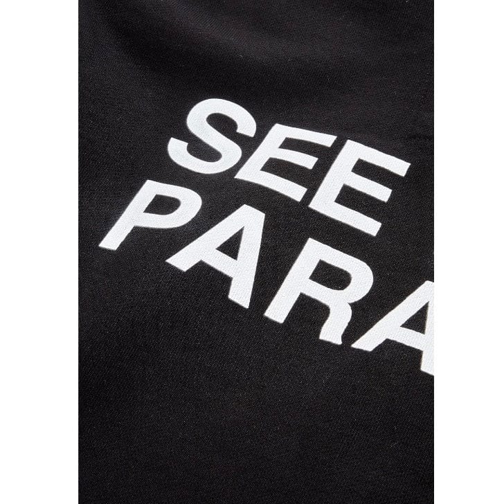See You In Paradise Washed Zip Up Hoodie (Jet Black) 8897H - Image 4