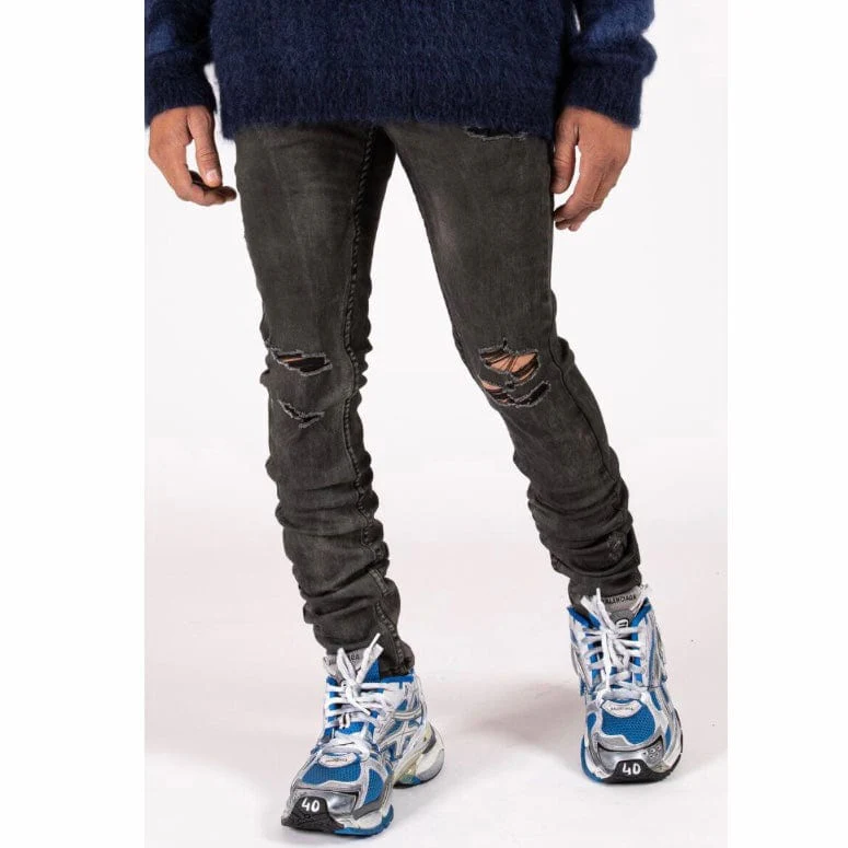 Serenede Charcoal Jeans (Coated Charcoal) CHAR-CO - Image 2