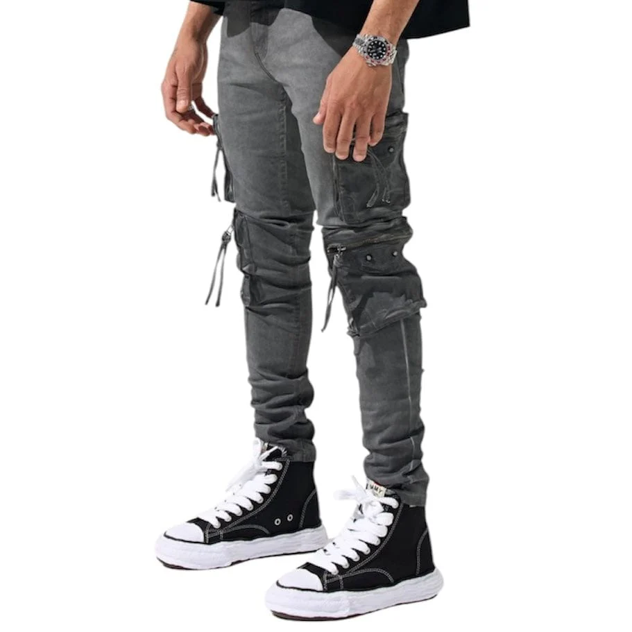 Serenede Granite Cargo Jeans (Grey) GRNTCRGO-GREY - Image 2