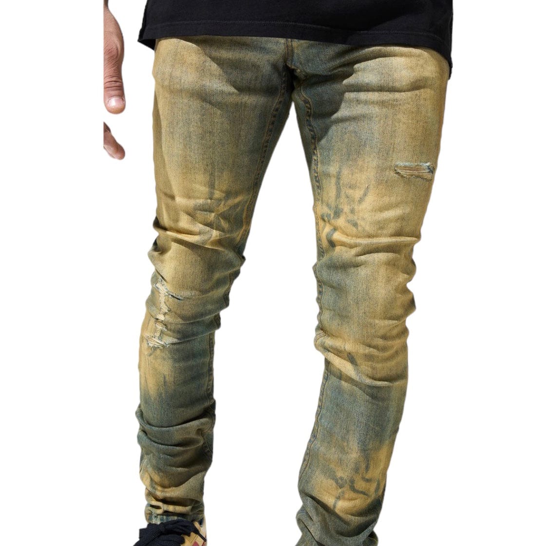 Serenede Kalamata Jeans (Olive Brown) KLMTA-OLVBRN - Image 4