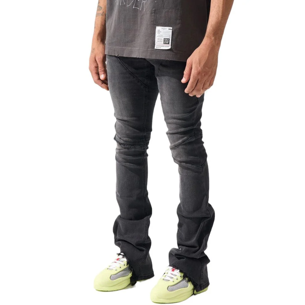 Serenede Nickel Stacked Jean (Grey) NICKEL-GRY - Image 4