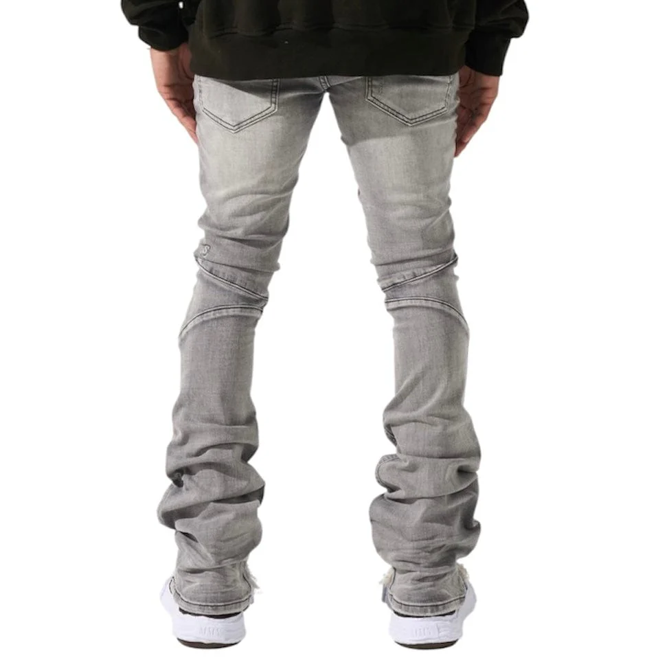 Serenede Noctis Stacked Jeans (Grey) NOCTS-GRY - Image 3