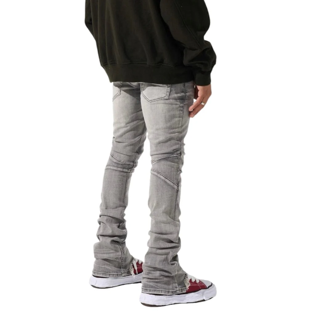Serenede Noctis Stacked Jeans (Grey) NOCTS-GRY - Image 4