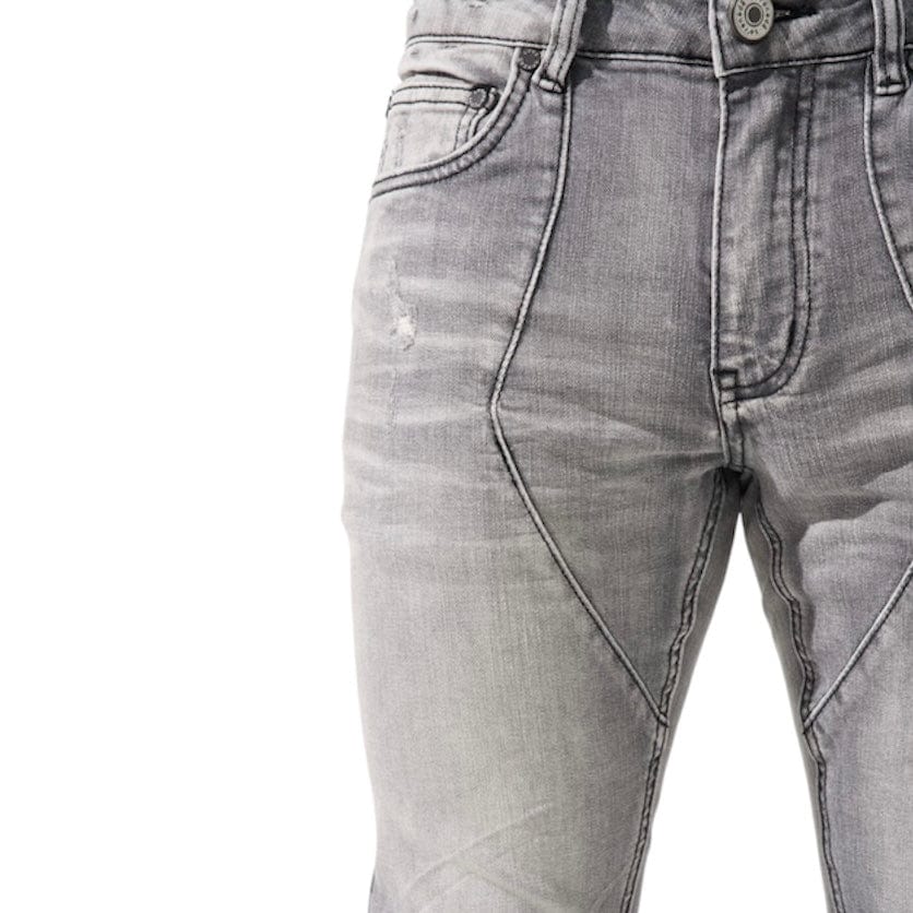 Serenede Noctis Stacked Jeans (Grey) NOCTS-GRY - Image 6
