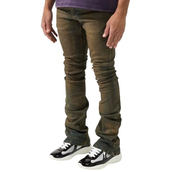 Serenede Oud Stacked Denim Jean (Oudwood) OUDSTKD-OUDWD - Image 2