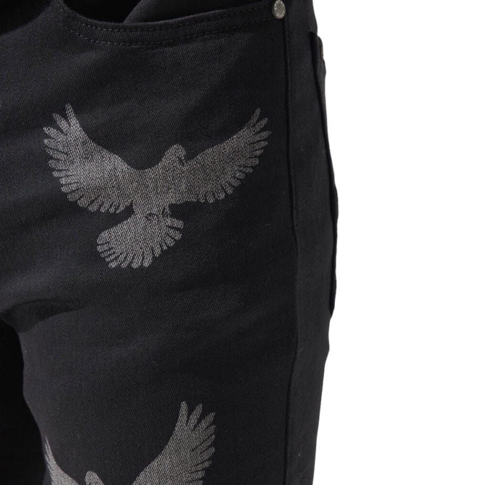 Serenede Peace Jeans (Black) PC-BLK - Image 5