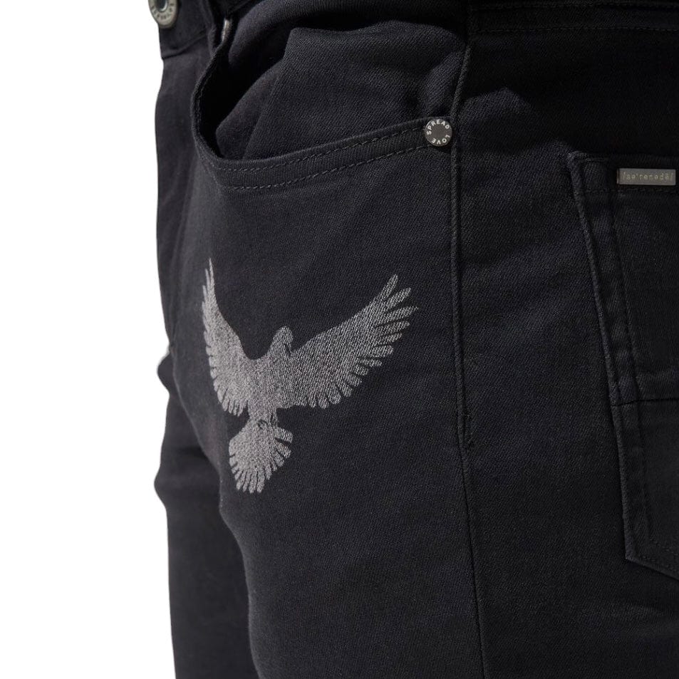 Serenede Peace Jeans (Black) PC-BLK - Image 6